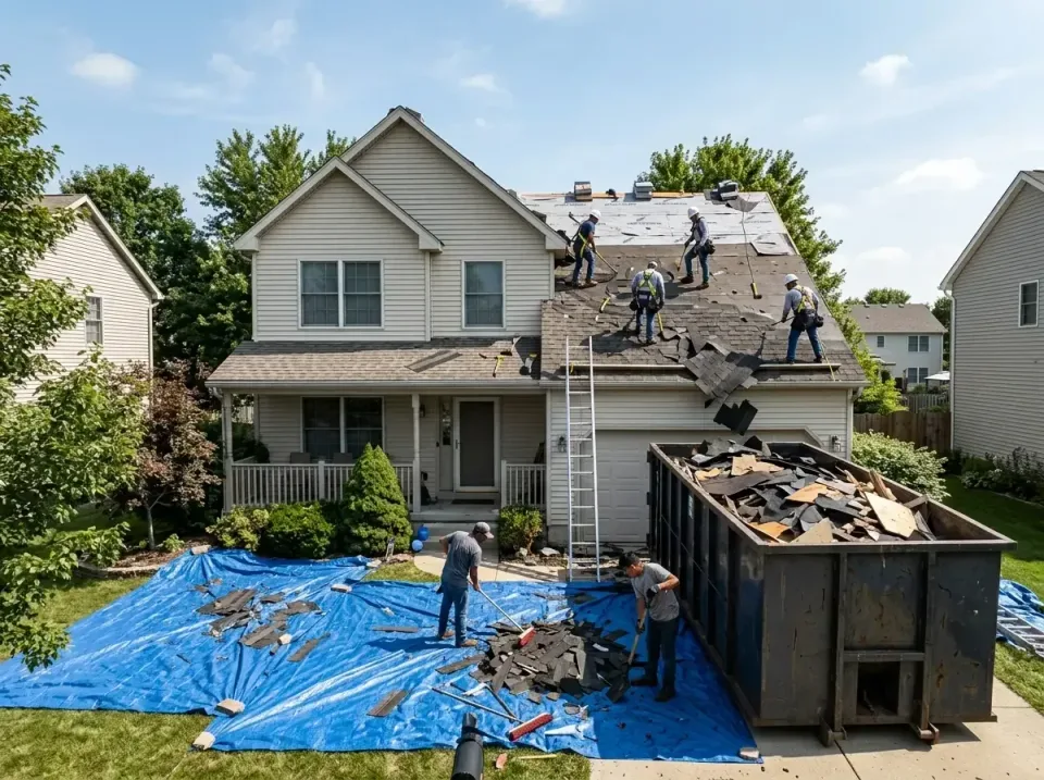 roof-replacement-debris-remova-004 — frequently asked questions, Cheapest Dumpster Rentals in Marion, IL